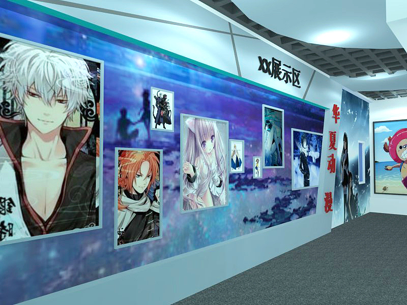 動漫展廳空間展陳設(shè)計——創(chuàng)意與技術(shù)的完美融合